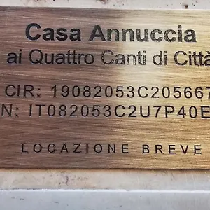 Casa Annuccia Ai Quattro Canti Di , Palerme Italie